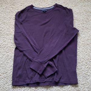 Banana Republic purple cotton long sleeve